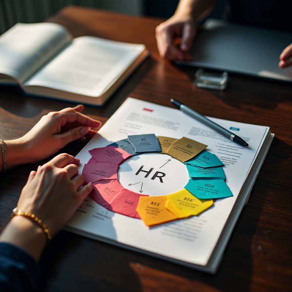 Vizualizácia vzdelávacieho cyklu a metodológie kurzu v HR prostredí